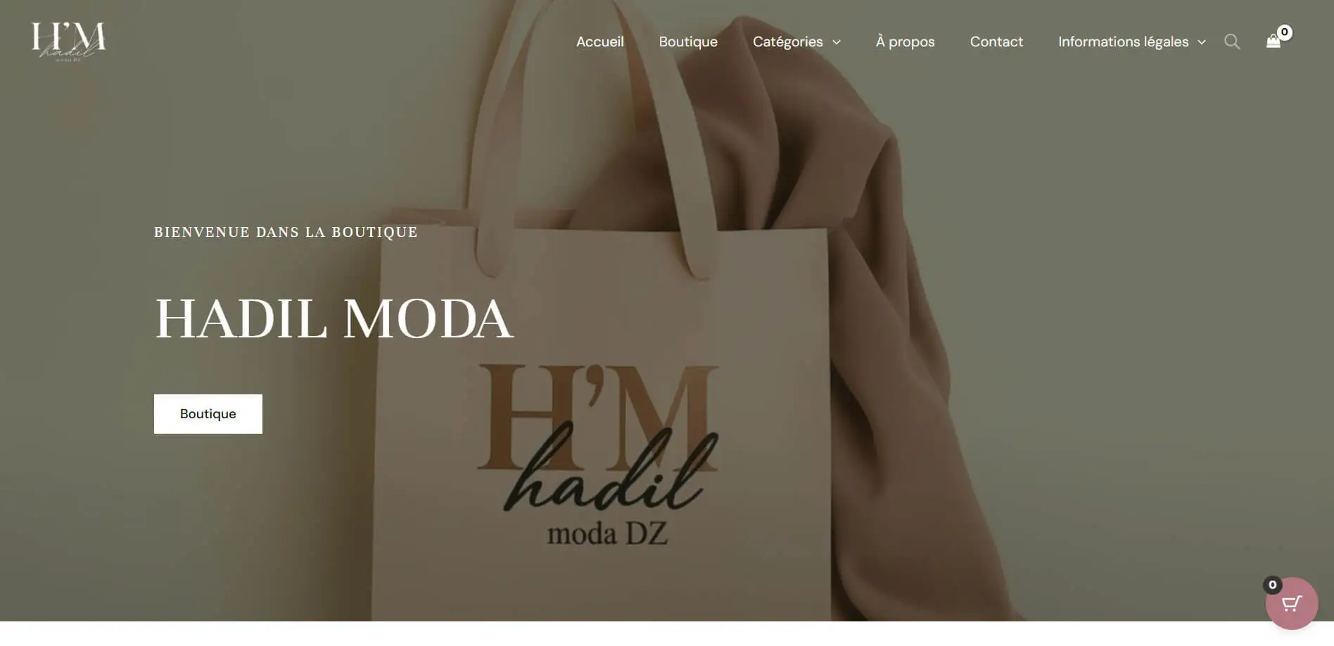 e-commerce site development Algiers Algeria