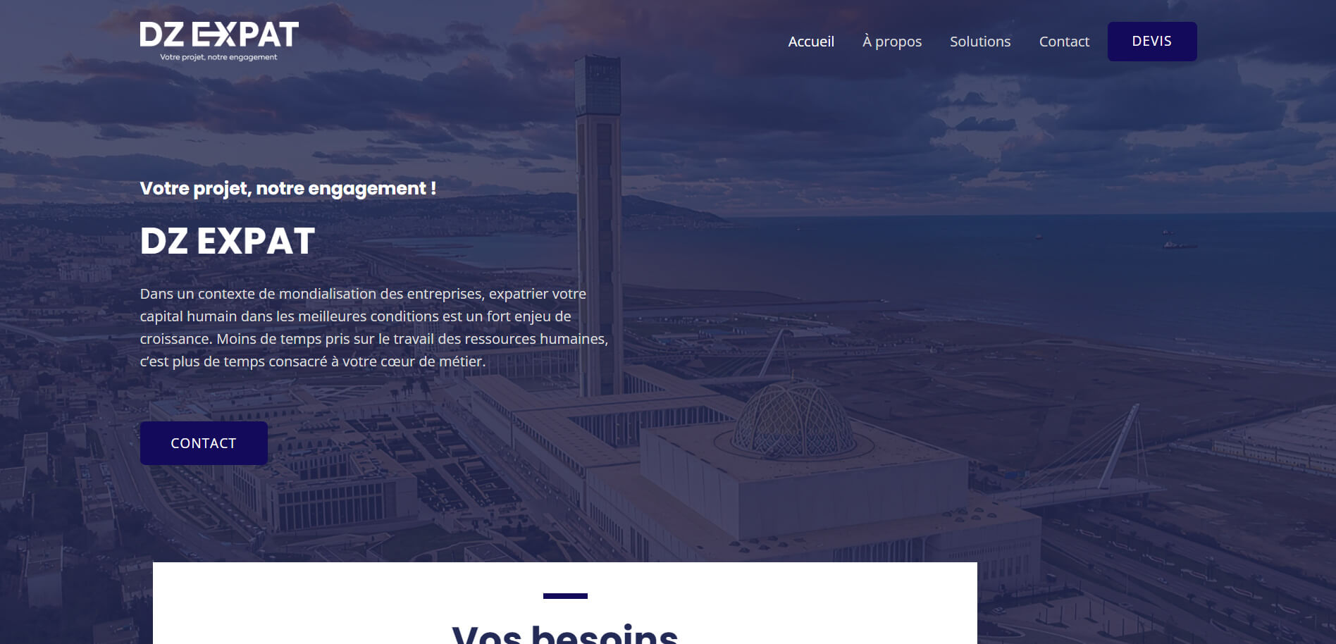 e-commerce site development Algiers Algeria
